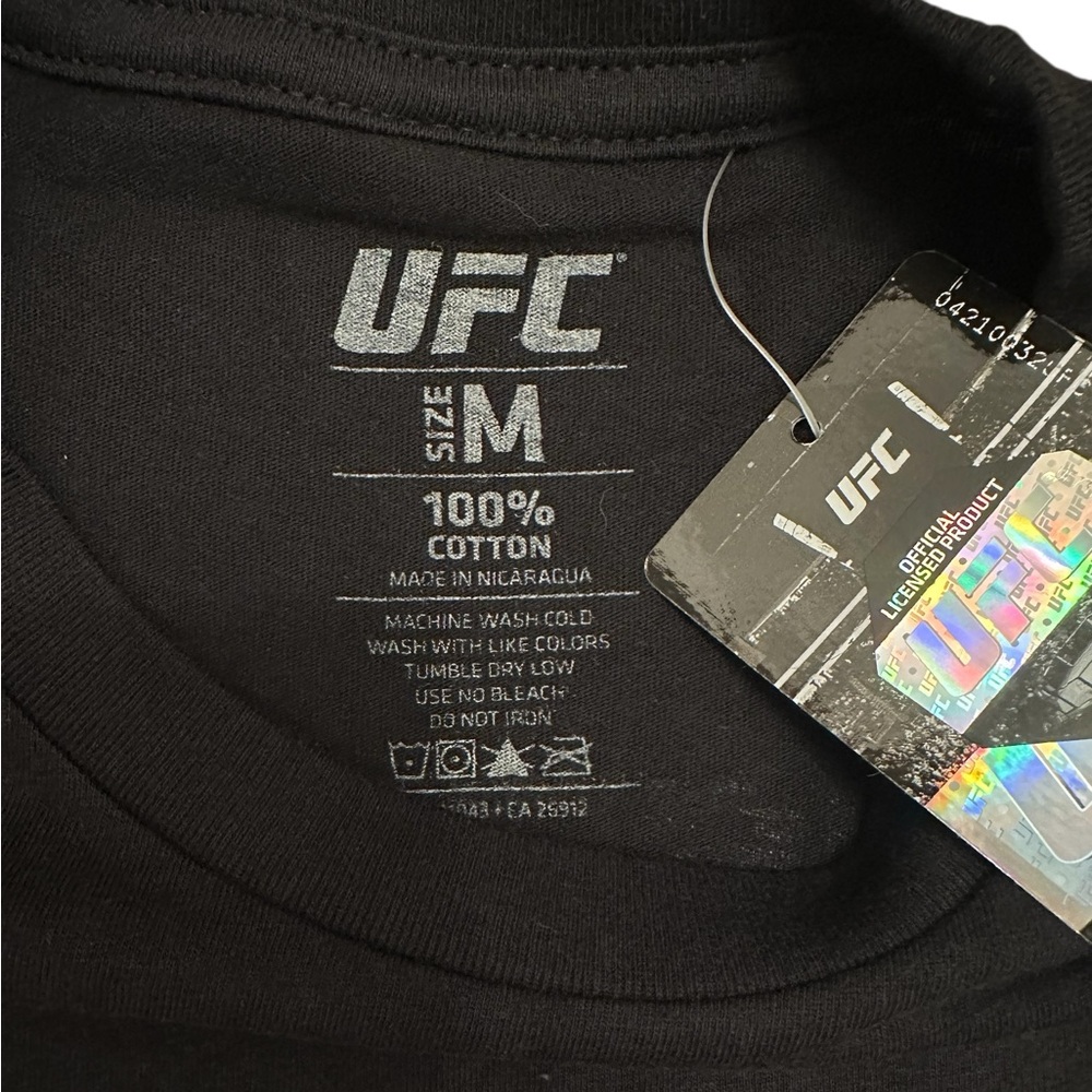 UFC Hispanic Heritage Month Black Colorful Graphic T-Shirt Men Unisex Medium $30 - Picture 4 of 6